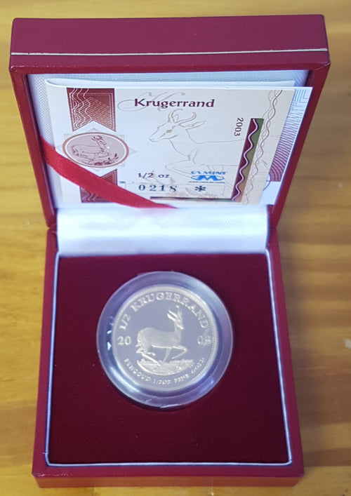 2003 1/2 OUNCE PROOF KRUGERRAND