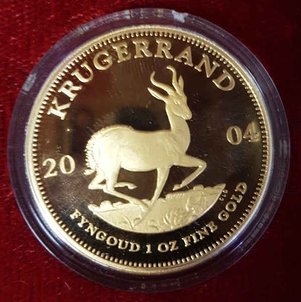 2004  LAUNCH KRUGERRAND - INTERNATIONAL EDITION - ONLY 200 PRODUCED