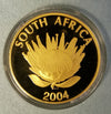 2004  PROTEA TEN YEARS DEMOCRACY ONE OUNCE GOLD