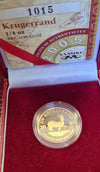 2005 PROOF QUARTER  OUNCE GOLD KRUGERRAND