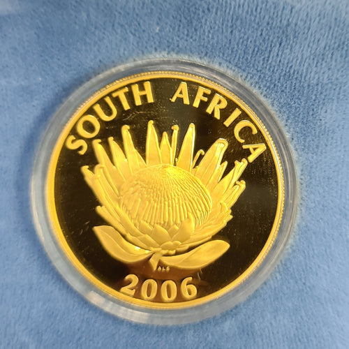 2006 NOBEL PRIZE WINNERS PROTEA PROOF ONE  OUNCE GOLD -TUTU