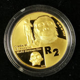 2006   PROOF R2 CRADLE OF HUMANKIND  QUARTER OUNCE ONLY 2000 MADE