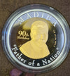 RSA 2008 NELSON MANDELA 90th BIRTHDAY CELEBRATION GOLD SET