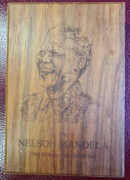 RSA 2008 NELSON MANDELA 90th BIRTHDAY CELEBRATION GOLD SET