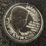 MINT OF NORWAY  ONE TENTH OUNCE PROOF MANDELA  PLATINUM
