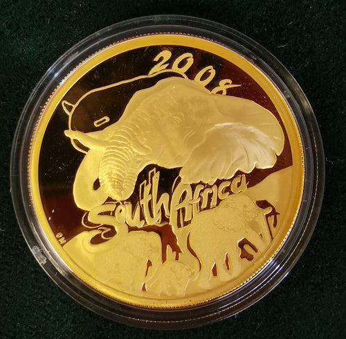 RSA 2008 NATURA ELEPHANT  GOLD  PR0OF OUNCE