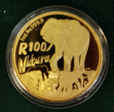 RSA 2008 NATURA ELEPHANT  GOLD  PR0OF OUNCE