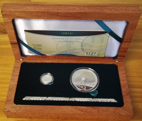 2012 TRAINS COMBO PROOF SILVER SET