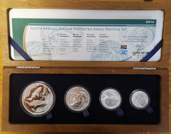 2014 MARINE PROTECTED AREAS SILVER SET