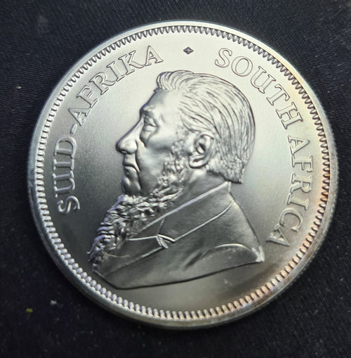 SOUTH AFRICA ONE OUNCE SILVER KRUGERRAND 2018