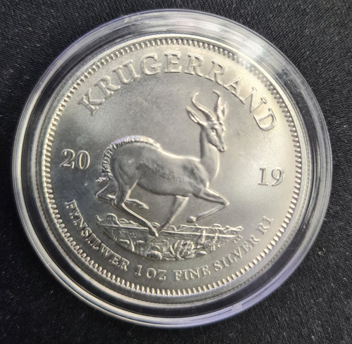 2019  ONE OUNCE SILVER KRUGERRAND