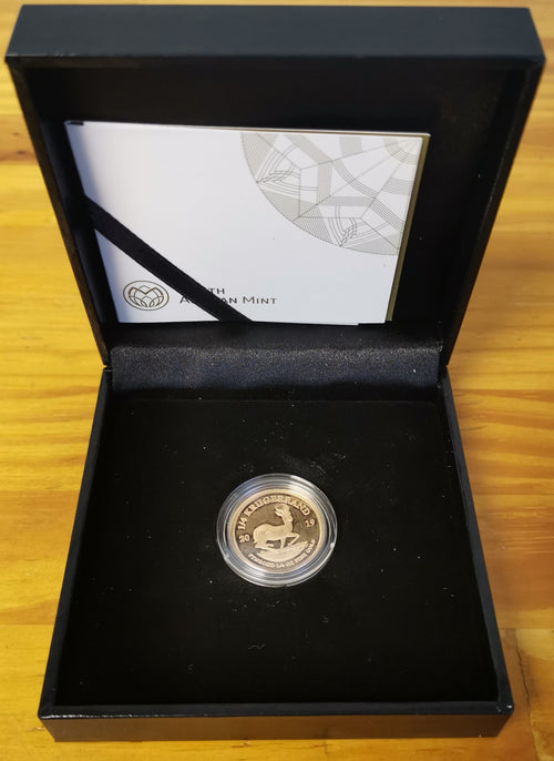 RSA 2019 PROOF ONE QUARTER OUNCE KRUGERRAND ONLY 2000 MINTED