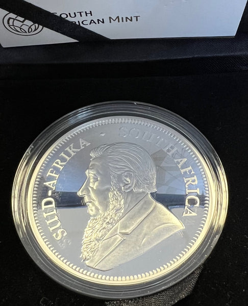 RSA 2020 PROOF  SILVER TWO OUNCE KRUGERRAND