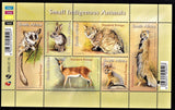 RSA 2005 SMALL INDIGENOUS ANIMALS SHEETLET