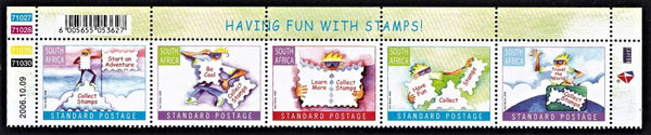 RSA 2006 WORLD POST DAY -FUN WITH STAMPS