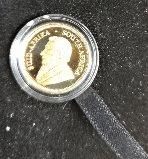 RSA 2019   PROOF QUARTER OUNCE KRUGERRAND IN BOX