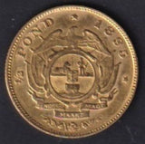 ZAR 1895 GOLD HALF POND a