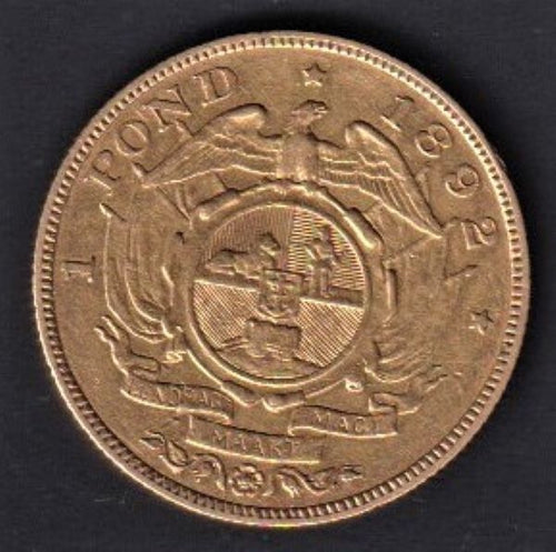ZAR 1892 GOLD POND