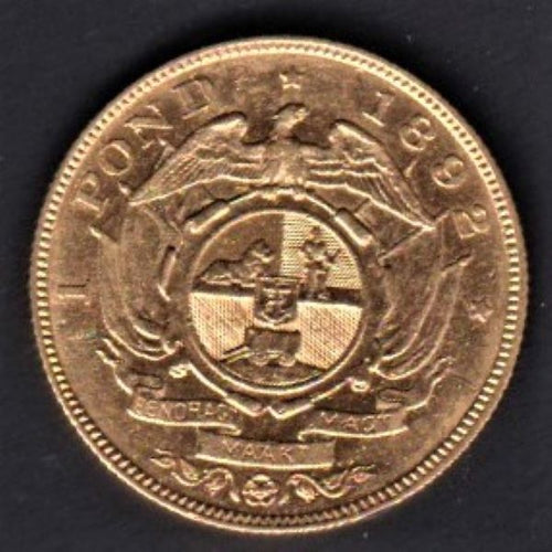 ZAR 1892 D/S  GOLD POND