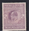 GREAT BRITAIN 1902 2/6 DULL PURPLE  SUPERB UNMOUNTED MINT SG 262