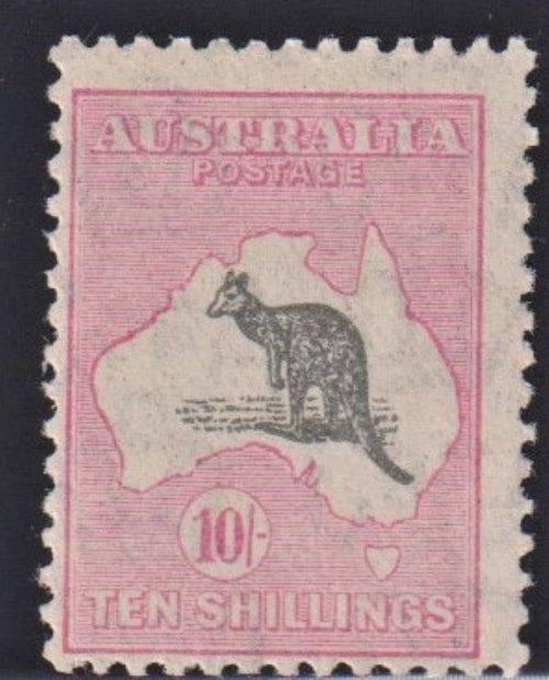 AUSTRALIA 1932 10/- KANGEROO  SUPERB MINT  SG 136