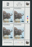 NAMIBIA 2005 NON STANDARD MAIL  SURCHARGE CONTROL BLOCK - SACC 484