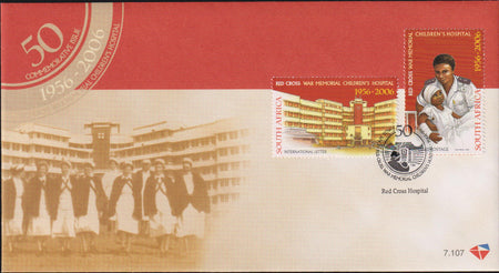RSA 2001 FDC 7.21 ANGLO BOER WAR - ANGELS OF MERCY