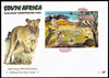 RSA 2001  FDC 7.14 KGALAGADI TRANSFRONTIERPARK MINIATURE SHEET