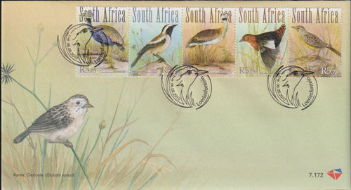 RSA 2010  FDC 7.172  GRASSLAND BIRDS