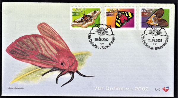RSA 2002  FDC 7.40/1  ADDITIONAL VALUES TO THE 7th DEFINITIVE