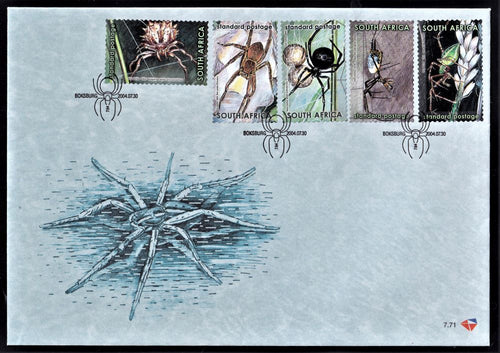 RSA 2004  FDC 7.71/2  THE WONDER WORLD OF SPIDERS