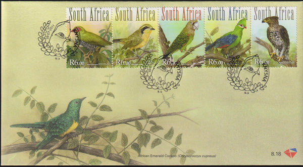 RSA 2011  FDC 8.18  FOREST BIRDS OF SA