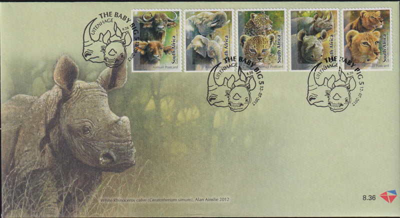 RSA 2012  FDC 8.36 THE BABY BIG 5