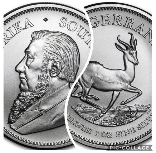 2020 ONE OUNCE SILVER KRUGERRANDS  x 100!