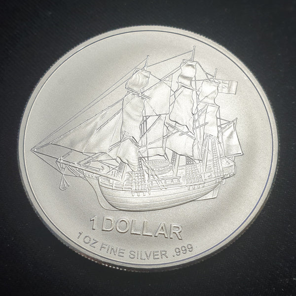 COOK ISLANDS 2009 SILVER DOLLAR- UNCIRCULATED ONE OUNCE