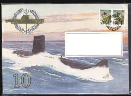 NAVY FDC #22 SIGNED BY VICE-ADMIRAL