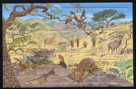 2014 28 July. The Kalahari - Miniature Sheet
