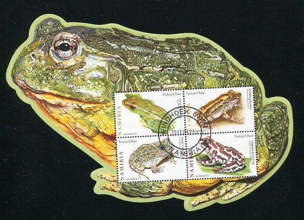 2011 May. 23 March. Frogs - Miniature Sheet
