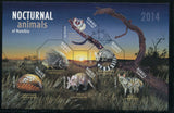 2014 14 March. Nocturnal Animals - Miniature Sheet