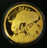 2008 NATURA ELEPHANT ONE OUNCE PROOF COIN