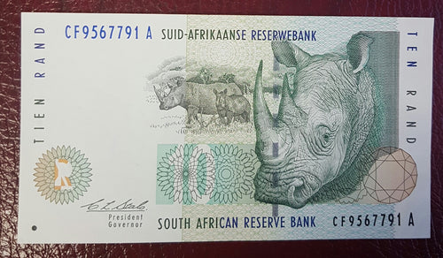 TEN RAND 1993 2nd ISSUE  - CL STALS