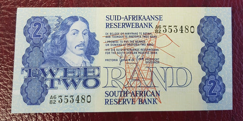 TWO RAND 1981 2nd ISSUE  - GPC de KOCK
