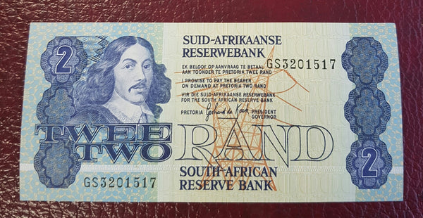 TWO RAND 1989  3rd ISSUE  - GPC de KOCK
