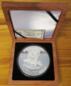 AFRICAN ELEPHANT 1 KG SILVER MEDALLION