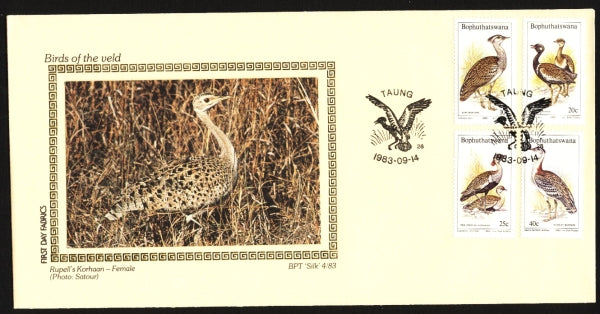 Bophuthatswana Silk  83.4 Birds of the Veld