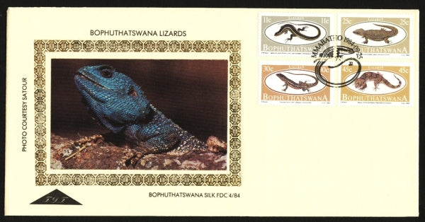 Bophuthatswana Silk  84.4 Lizards