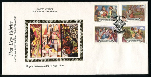 Bophuthatswana Silk  89.1 Easter Stamps